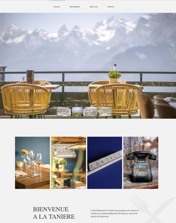 Création des sites internet / web, photographie & vidéo - Sion - Martigny - Sierre - Valais